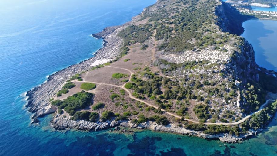Παραλία "Ασπίδα του Βρασίδα": Η πιο... ιστορική παραλία της Ελλάδας (video)
