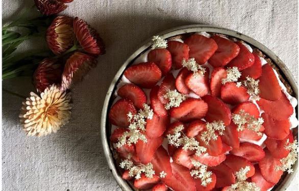 Συνταγή για πίτα με φράουλες!