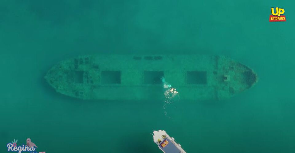 Εξερευνώντας το μοναδικό ναυαγισμένο Τσιμεντένιο πλοίο της Μεσογείου σε έναν επίγειο παράδεισο