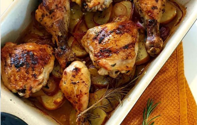 Συνταγή για το πιο εύκολο κοτόπουλο φούρνου