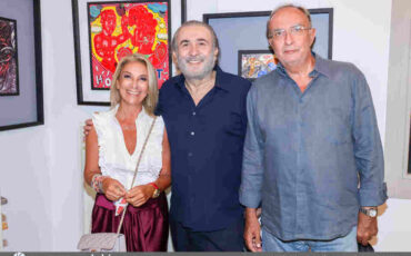 Μεγάλη επιτυχία στα εγκαίνια της έκθεσης των Λαζόπουλου-Χαντζαρά στην γκαλερί Kapopoulos Fine Arts