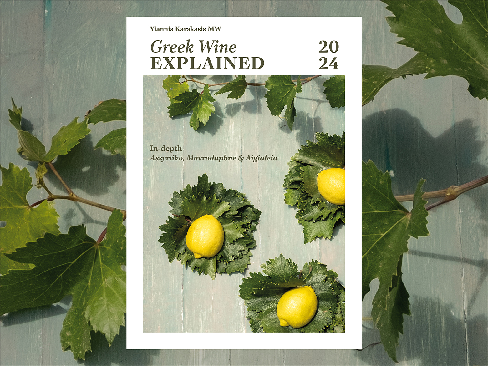 Κυκλοφόρησε το πρώτο Greek Wine Report "Greek Wine Explained 2024" από τον Master of Wine Γιάννη Καρακάση